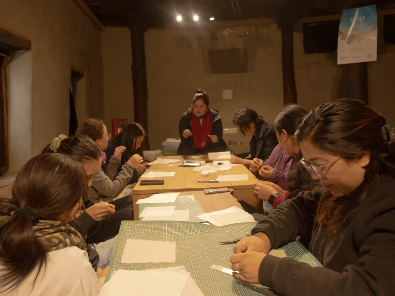 Noor Jahan, an art conservator focuses on restoration